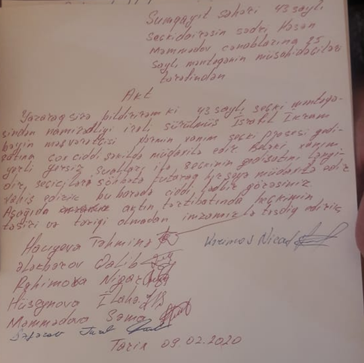 Keçmiş deputat seçki məntəqəsində dava saldı – Video + Foto