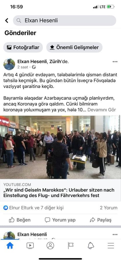 “Azərbaycan dövləti arxamızdadır” – Xaricdəki soydaşlarımızdan maraqlı paylaşımlar