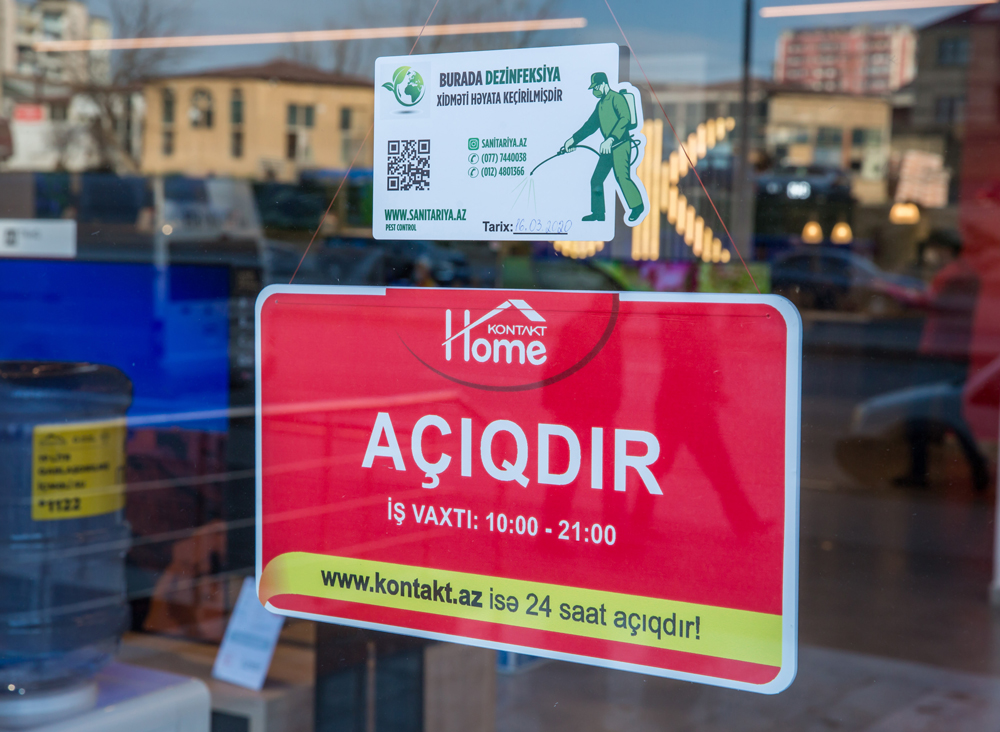 Kontakt Home koronavirus əleyhinə bütün təhlükəsizlik tədbirlərini görüb