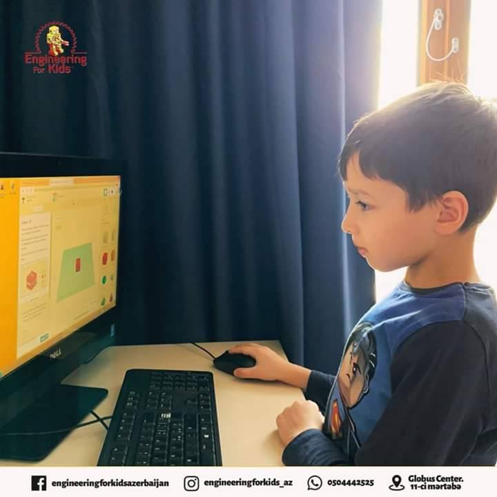 Engineering For Kids Azerbaijan-dan valideynlərə dəstək olaraq ödənişsiz dərslər!