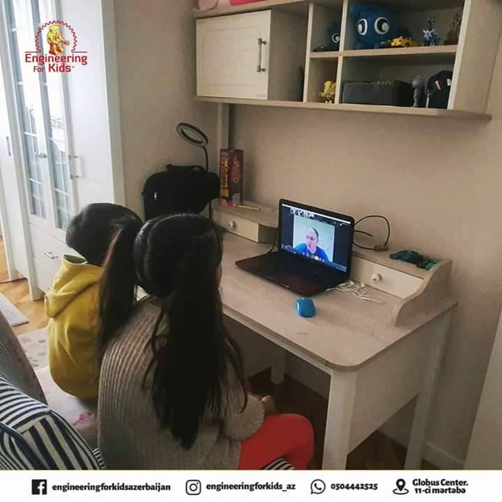 Engineering For Kids Azerbaijan-dan valideynlərə dəstək olaraq ödənişsiz dərslər!