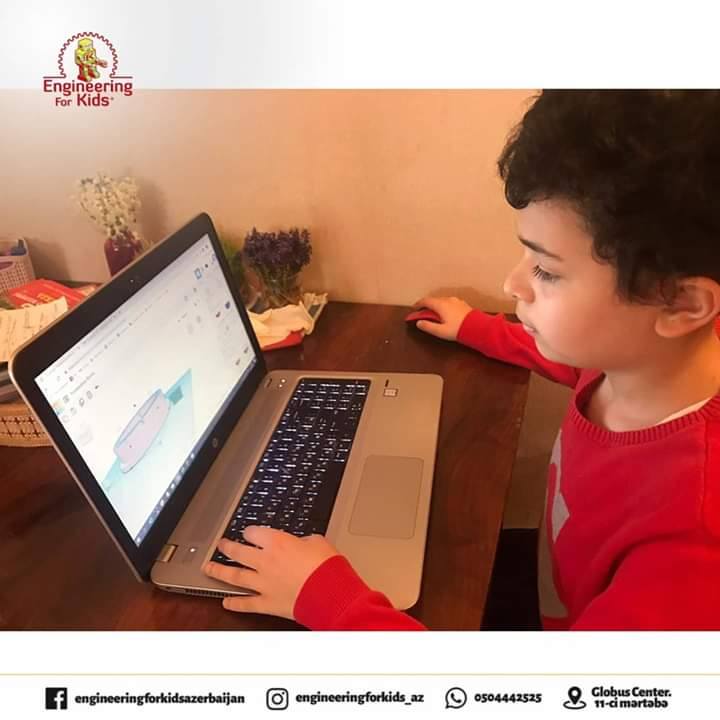 Engineering For Kids Azerbaijan-dan valideynlərə dəstək olaraq ödənişsiz dərslər!