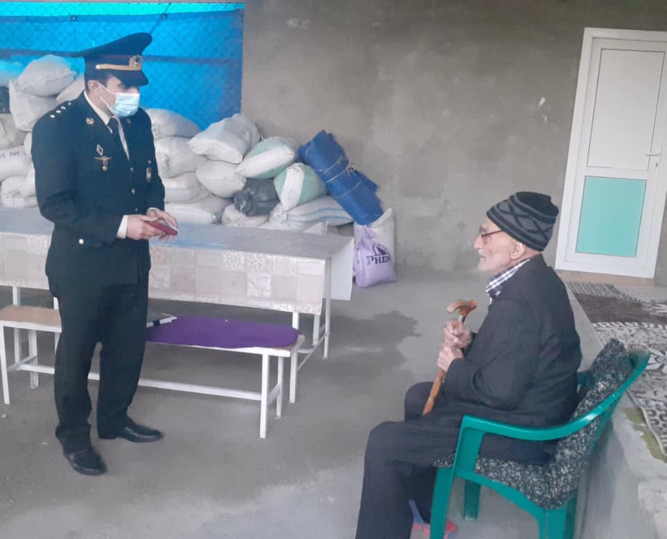İsmayıllıda İkinci Dünya müharibəsi iştirakçıları qələbənin 75 illiyi münasibəti ilə təbrik ediliblər