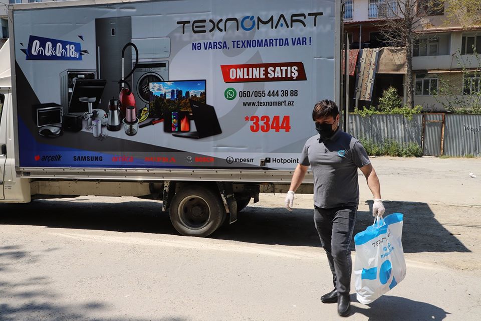 Texnomart Mağazalar Şəbəkəsindən pandemiya dövrü və Ramazan ayında nümunəvi addım
