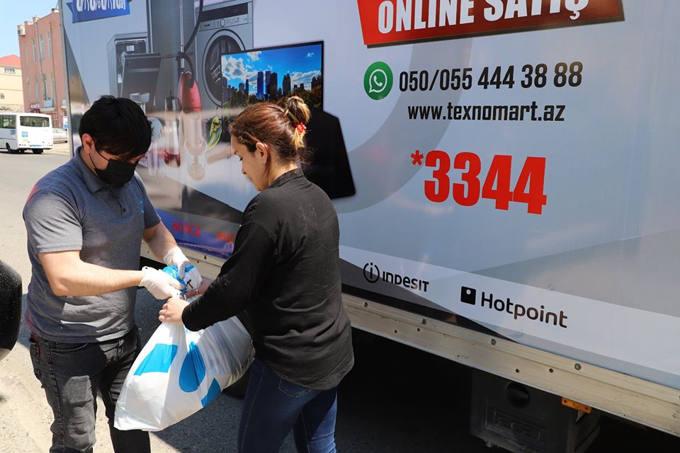 Texnomart Mağazalar Şəbəkəsindən pandemiya dövrü və Ramazan ayında nümunəvi addım
