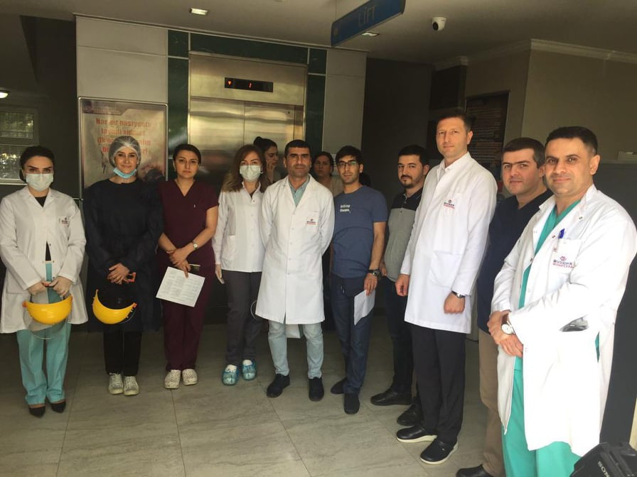 Nizami rayonunda yaşayan 20-dən çox aztəminatlı ailənin müayinə və müalicəsi təmin edilib - FOTO