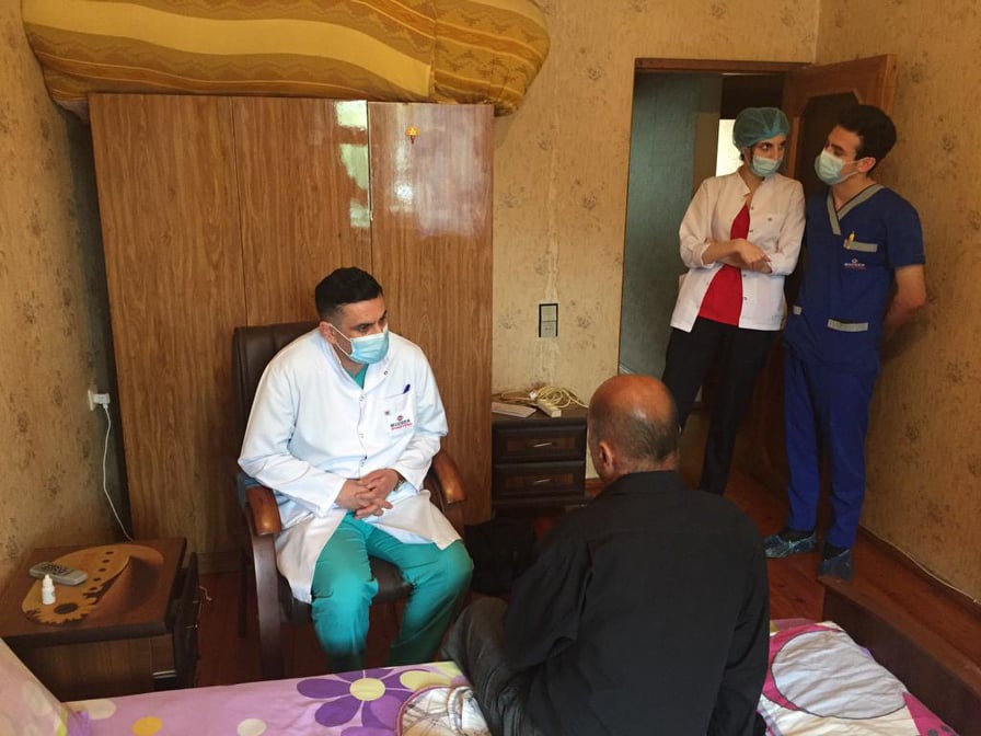 Nizami rayonunda yaşayan 20-dən çox aztəminatlı ailənin müayinə və müalicəsi təmin edilib - FOTO