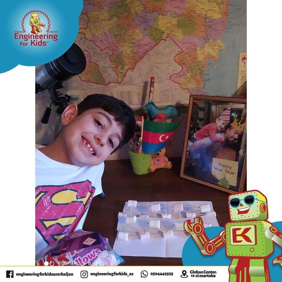 EngineeringForKidsAzerbaijan-dan onlayn dərslər üçün ƏLA TƏKLİF