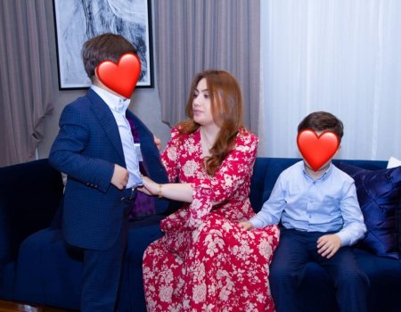 Ruhi hamıdan gizlətdiyi əkizləri ilə şəklini paylaşdı - FOTOLAR