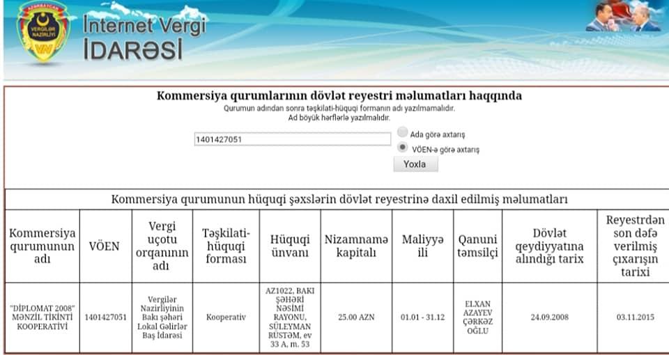 XİN-nin iki vəzifəlisinə kabinetlərini tərk etməmək tapşırılıb - TƏFƏRRÜAT