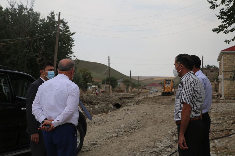 “Qobustan rayonunda baş verən sel fəsadları ilə yerində tanış olduq” – Millət vəkili
