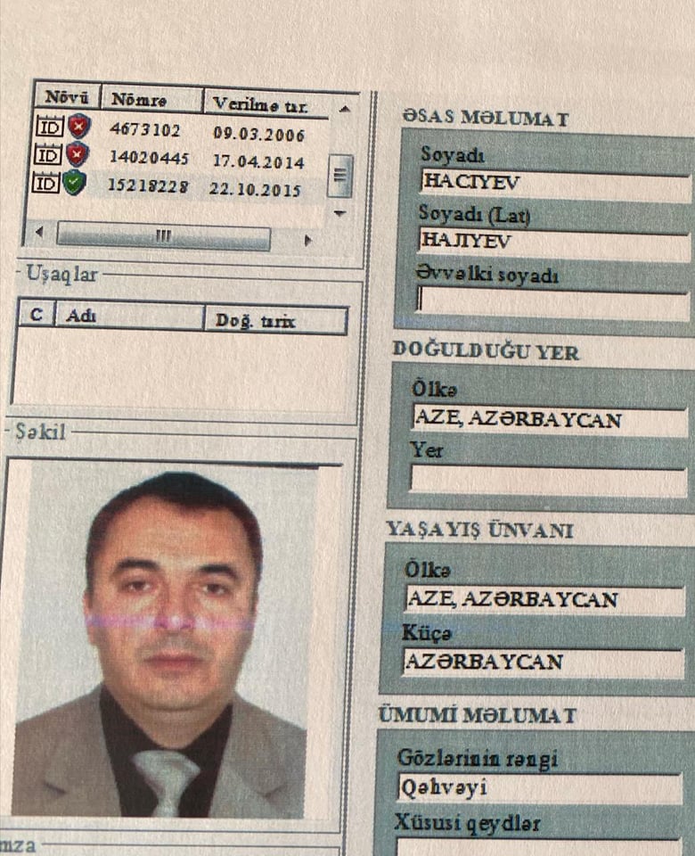 Gömrük generalı İsmayıl Hüseynov casusların himayəçisidir? – Yeni detallar