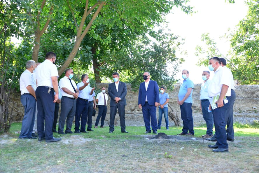 Göyçayda park-bulvarın salınması sevinclə qarşılanıb - FOTOLAR
