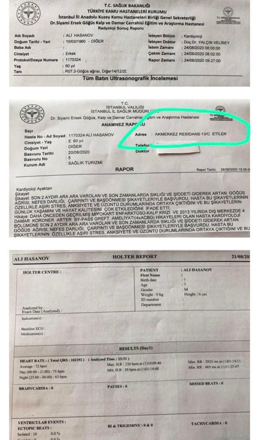 Əli Həsənovun “oteldə gecələyirəm” yalanı – Sənədlər ifşa edir