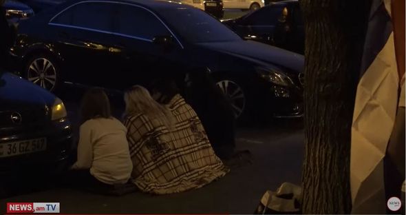 Yerevanda etiraz aksiyaları pik həddə: Aclıq aksiyasına başladılar - VİDEO