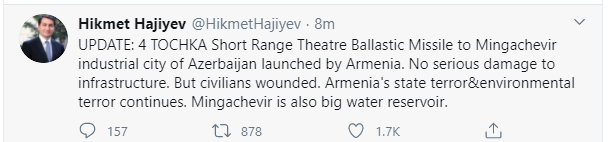 Mingəçevirdə mülki şəxslər arasında yaralananlar var
