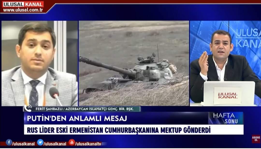 Fərid Şahbazlı Ermənistanın təxribatları ilə bağlı Türkiyə mediasına geniş açıqlamalar verdi - FOTO