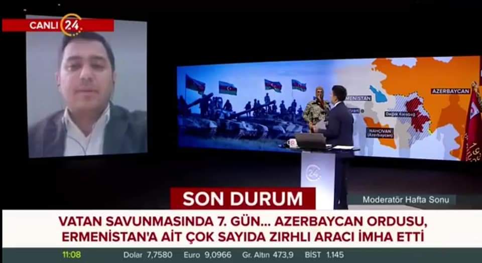 Fərid Şahbazlı Ermənistanın təxribatları ilə bağlı Türkiyə mediasına geniş açıqlamalar verdi - FOTO