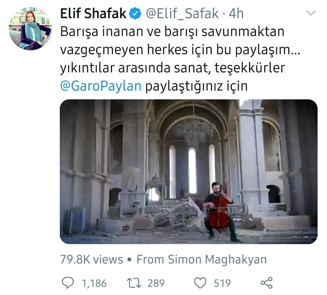 “Elif Şafakın kitablarının satışdan yığışdırılması ilə qəti razı deyiləm” – Şahbaz Xuduoğlu