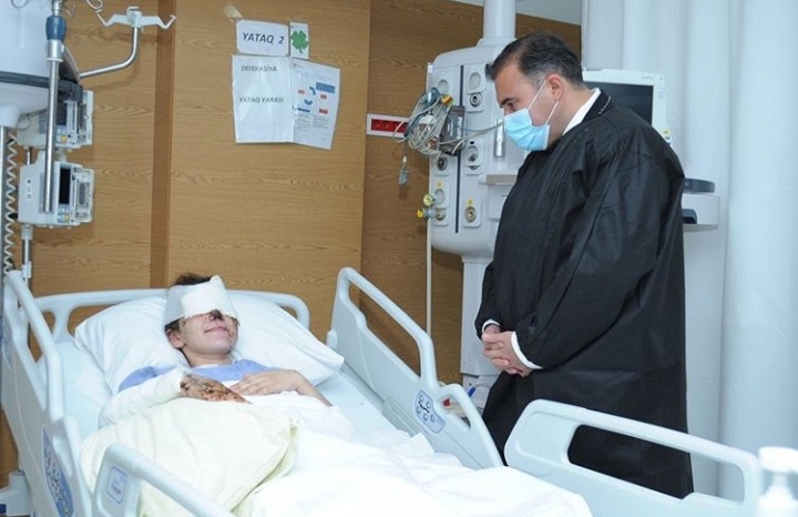 “Gözüm vətənə qurban” – Gəncə qətliamında görmə qabiliyyətini itirən xanımdan ÜRƏKDAĞLAYAN SÖZLƏR
