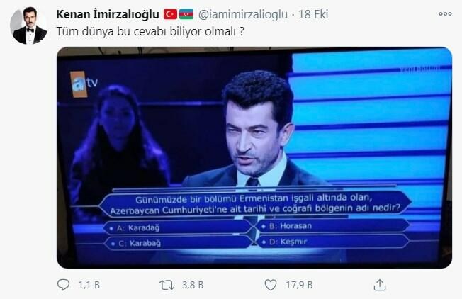 Kənan İmirzalıoğludan Azərbaycanla bağlı maraqlı jest - FOTO