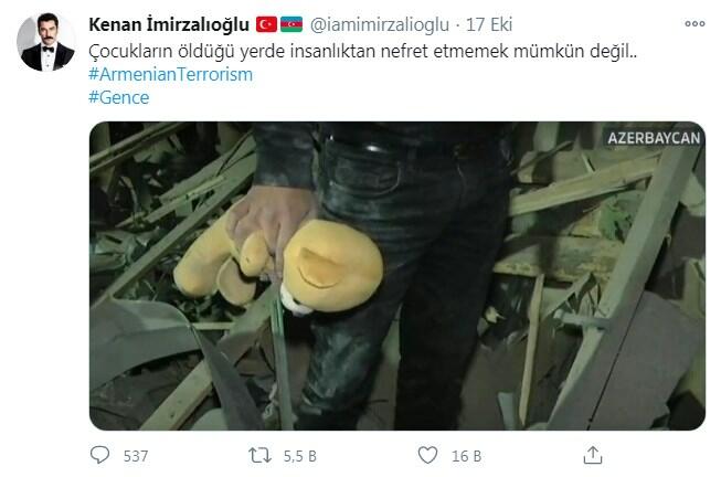 Kənan İmirzalıoğludan Azərbaycanla bağlı maraqlı jest - FOTO