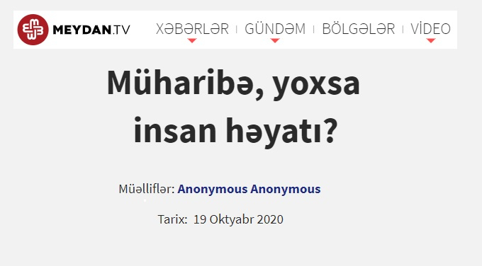 İdeoloji diversiya bölüyü və onun əsgərləri: Şəxsən tanıyın!