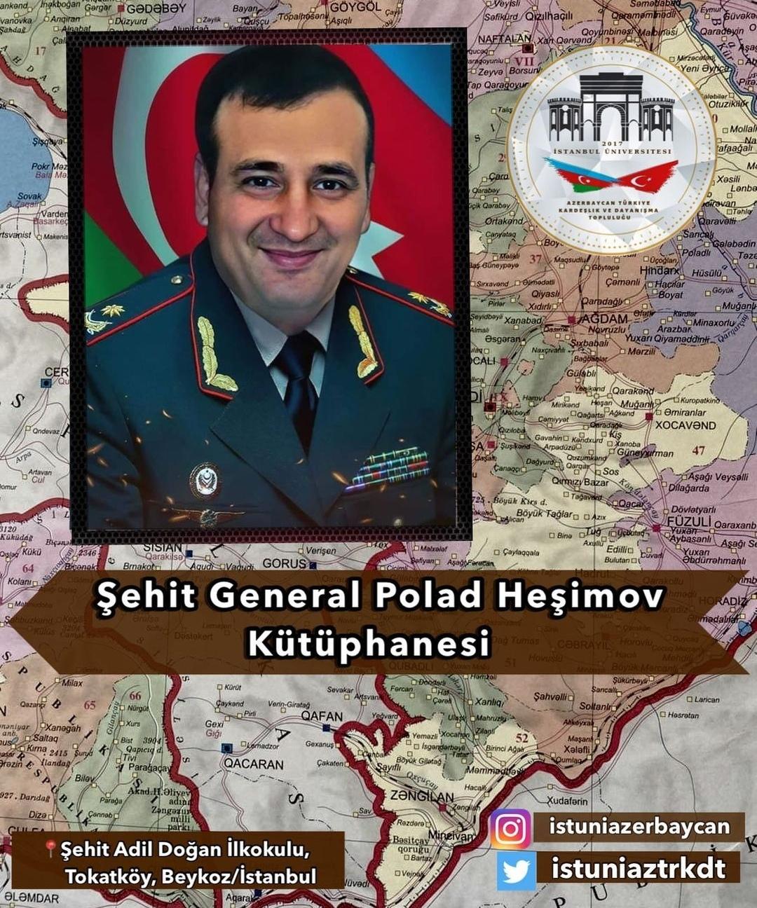 Polad Həşimovun adı İstanbulda kitabxanaya veriləcək