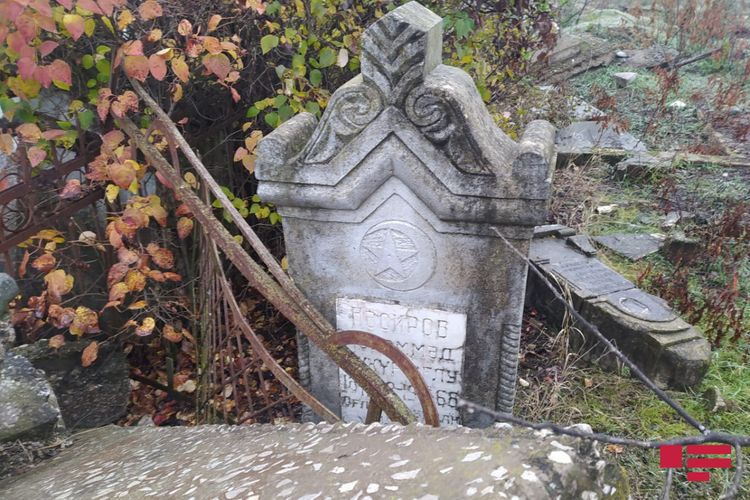 Ermənilərin Füzuli şəhərində dağıtdığı qəbiristanlıq - FOTOLAR