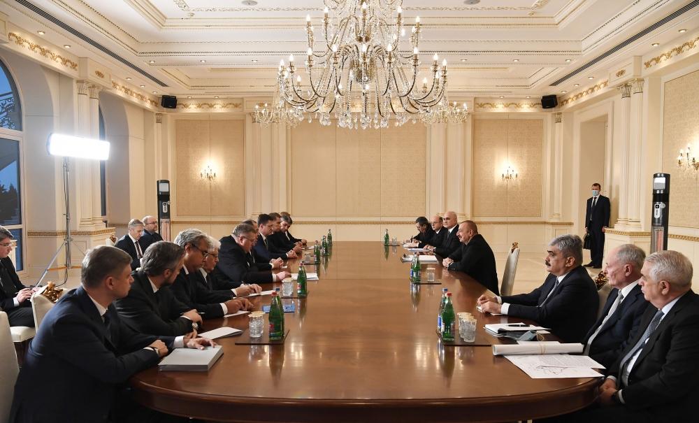 İlham Əliyev Sergey Lavrovu qəbul etdi - FOTO