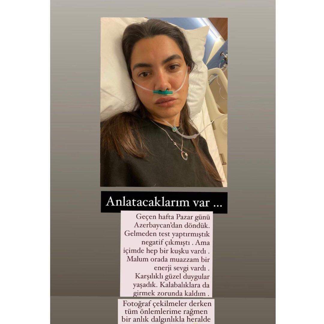 Fulya Öztürk koronavirusa yoluxdu - FOTOLAR