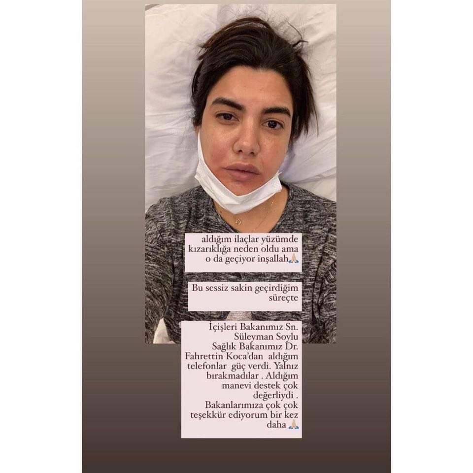 Fulya Öztürk koronavirusa yoluxdu - FOTOLAR