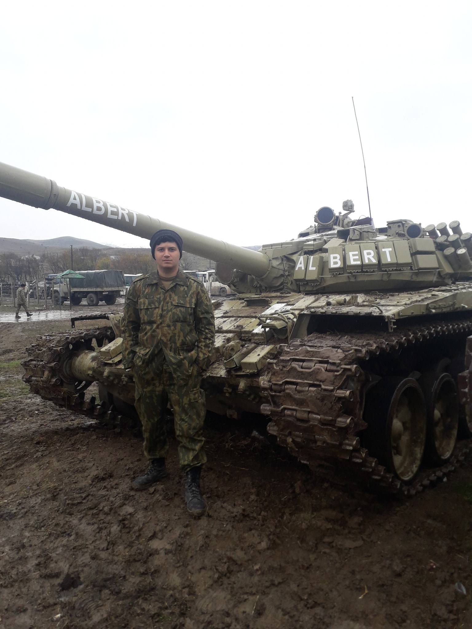 Albert Aqarunovun tankı restavrasiyadan sonra... - FOTO