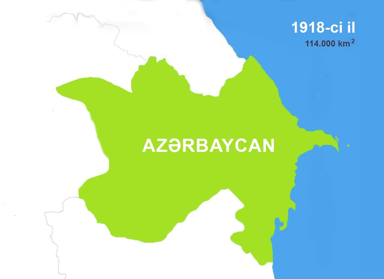 Azərbaycan xəritəsinin tarix boyu dəyişmə xronologiyası - FOTOLAR