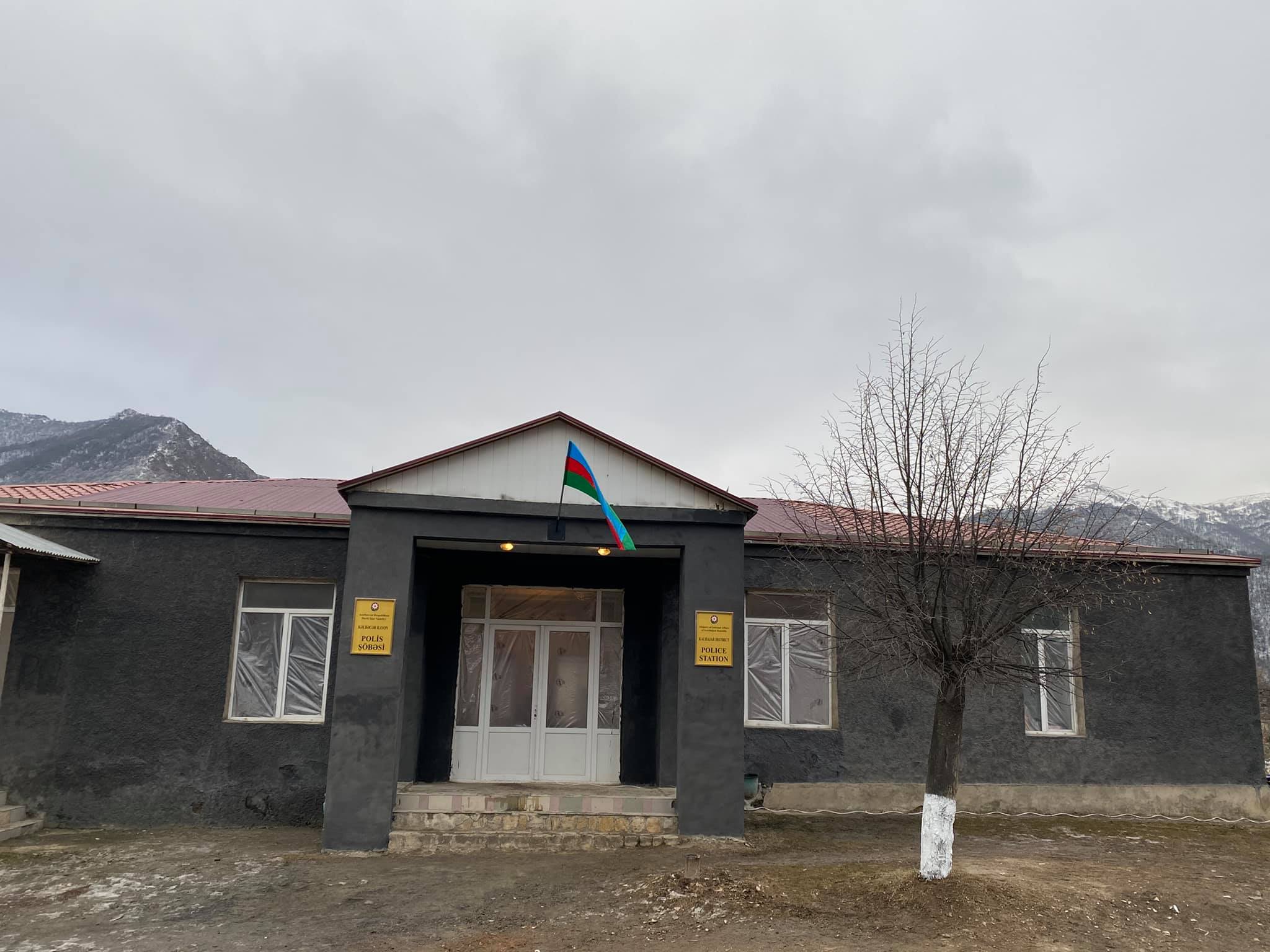 Kəlbəcər rayon polis şöbəsi fəaliyyətə başladı - FOTOLAR