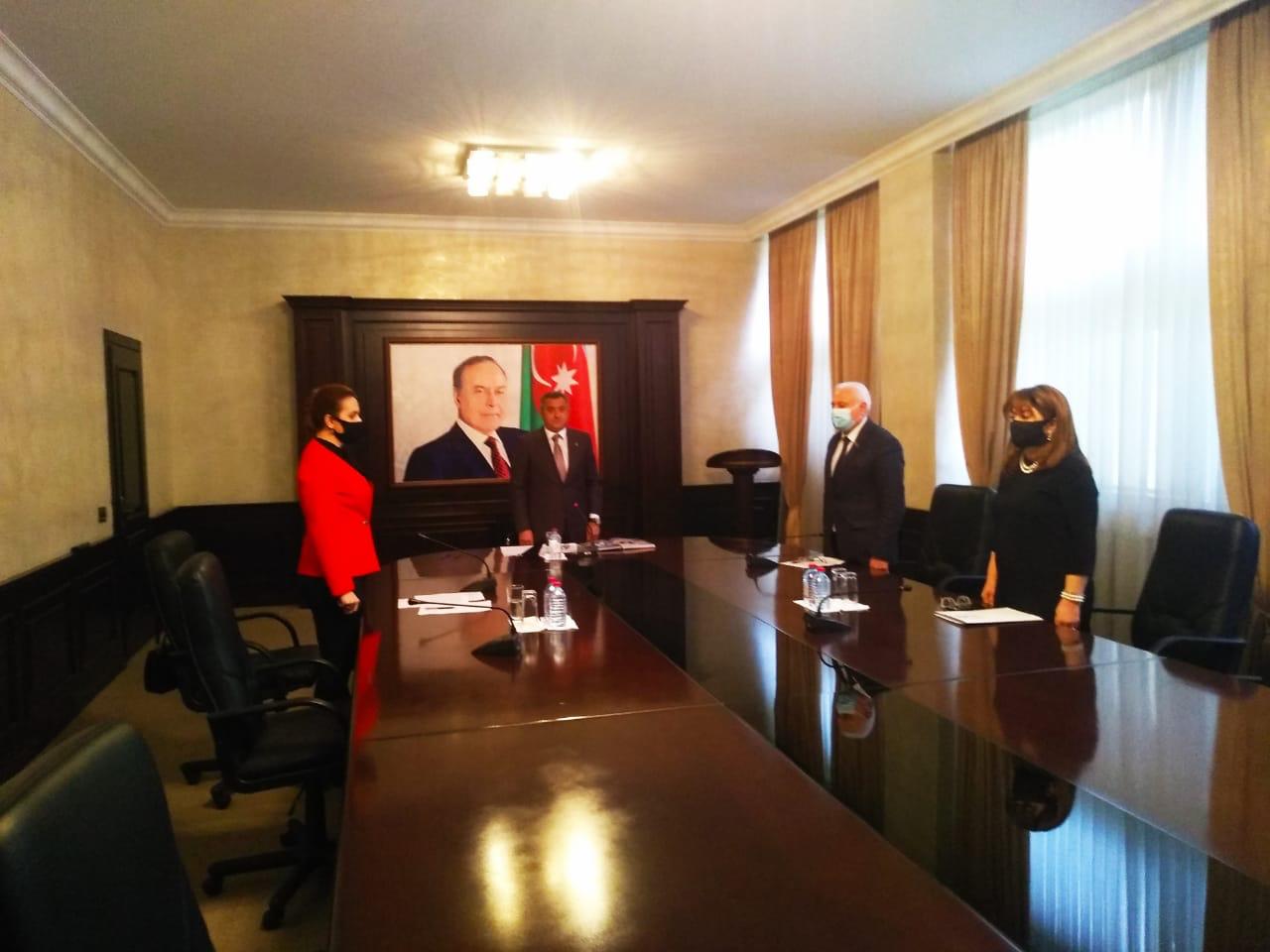 Nəriman Nərimanovun 150 illik yubileyinə həsr olunmuş videokonfrans keçirilib
