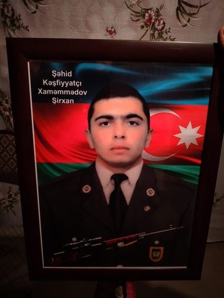 Şəhid Şirxan Xaməmmədovun anası: “13 aydır övladımı görmürdüm, görüşümə bayraqda gəldi” - FOTO