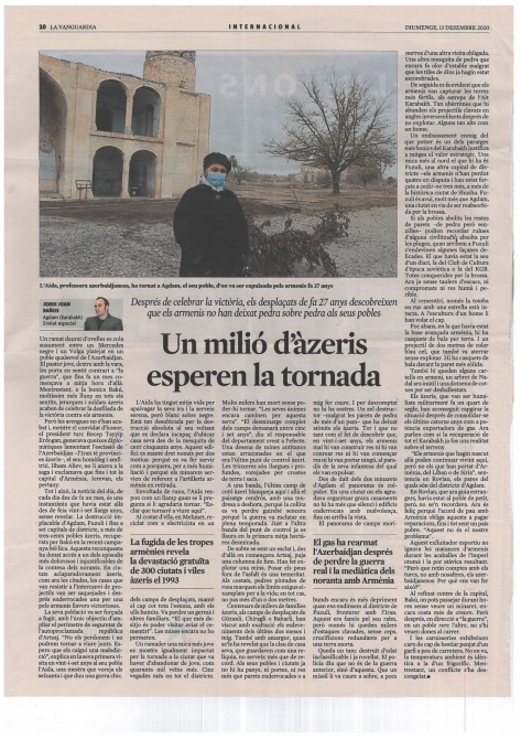 Ermənilərin Azərbaycan ərazilərində törətdikləri vandalizm aktları - “La Vanguardia” yazır