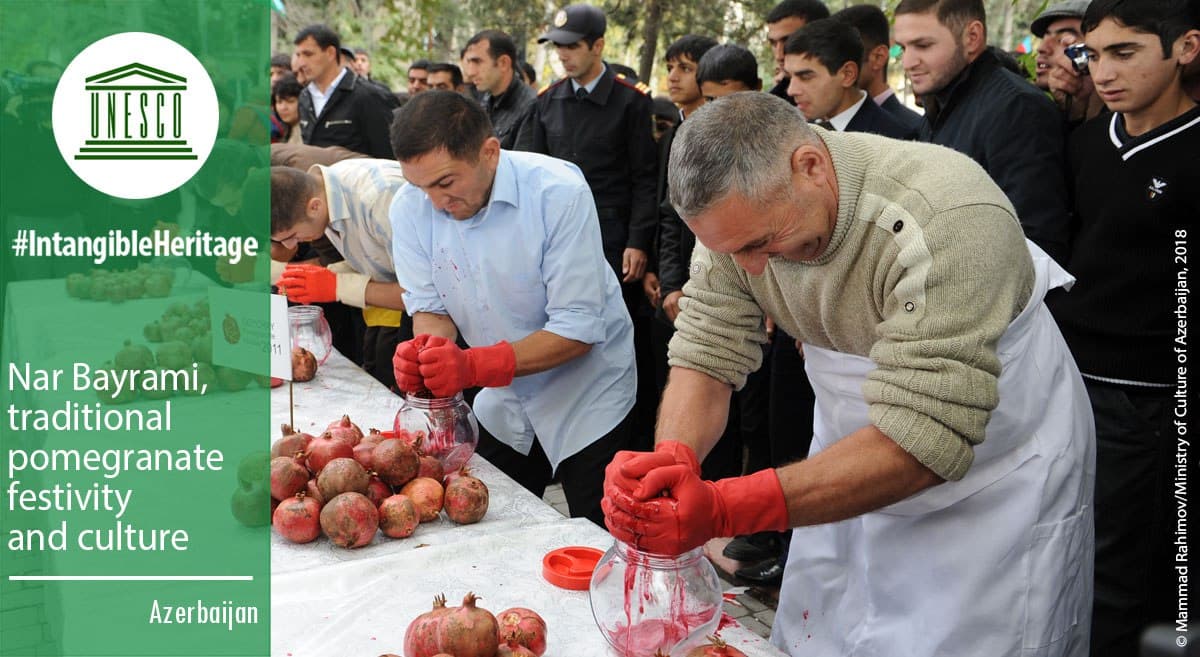 Nar bayramı UNESCO-nun siyahısına daxil edildi - FOTO