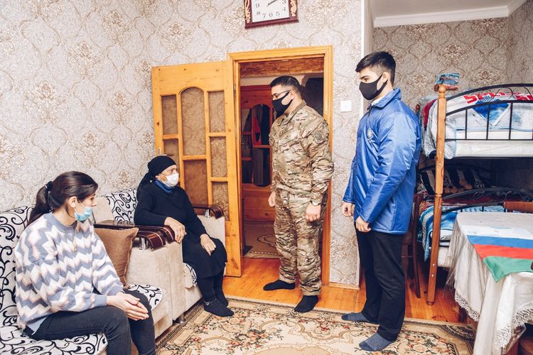 “YAŞAT" yaralı hərbçilər və şəhid ailələrinin ehtiyaclarını qarşılamağa başladı - FOTO