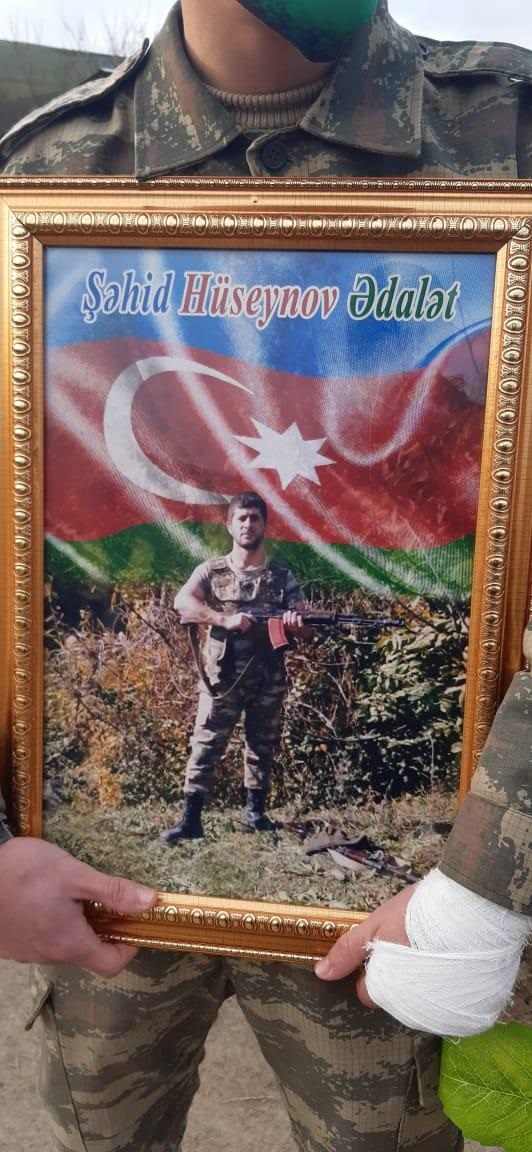 Şəhidimiz Cənganda dəfn edildi - FOTO