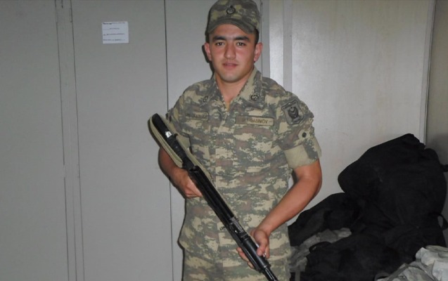 “Sarı canavar”ı ilə xidmət edərkən şəhid olan Əli... - Fotolar