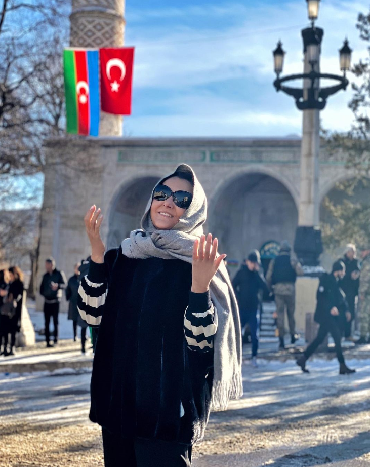 Şoubiznes nümayəndələri Şuşaya getdilər - FOTOLAR
