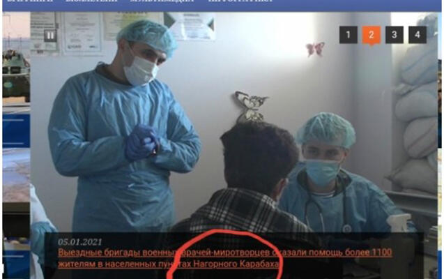 Rusiya MN Qarabağla bağlı səhvi düzəltdi - FOTO