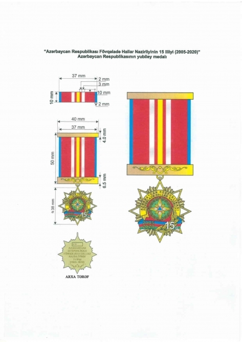 FHN-in 15 illiyi yubiley medalı təsis edildi - FOTO