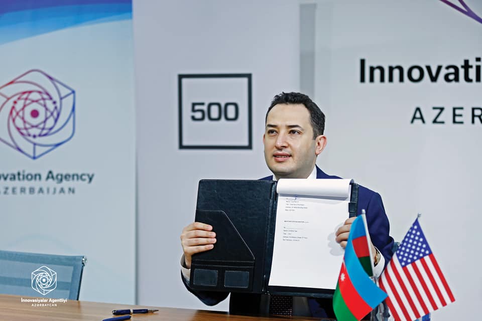 İnnovasiyalar Agentliyi və “500 Startups” şirkəti arasında müqavilə imzalandı - FOTO