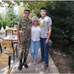 Qarabağda vuruşmuş rus əsilli qardaşlar - FOTO