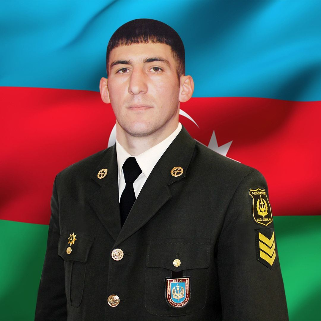 Daxili Qoşunların Cəbrayılda şəhid olan çavuşu - FOTO