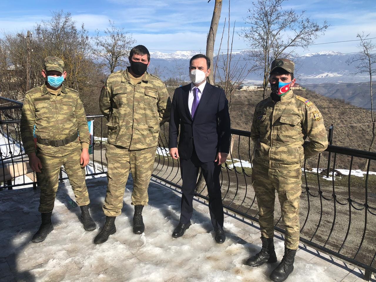 Vətən müharibəsinin molokan döyüşçüləri ilə görüş keçirildi - FOTOLAR