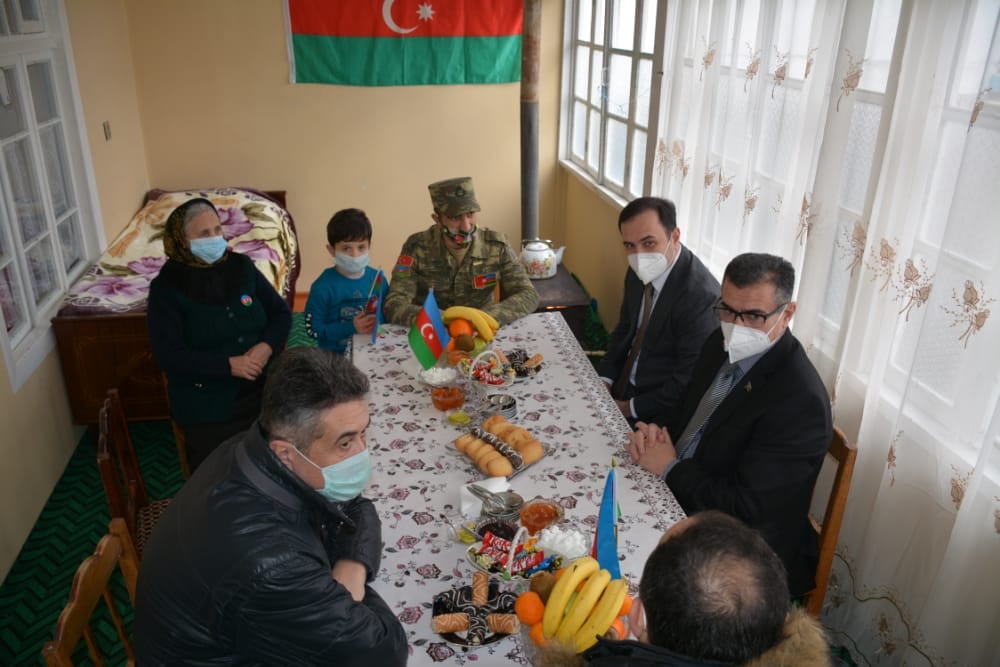 İsmayıllıda Vətən müharibəsinin qəhrəmanları ilə görüşlər davam edir - FOTOLAR